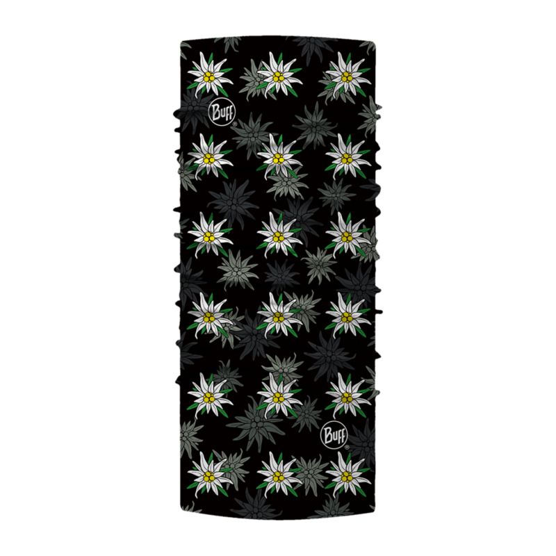 Buff ORIGINAL ECOSTRETCH EDELWEISS BLACK csősál