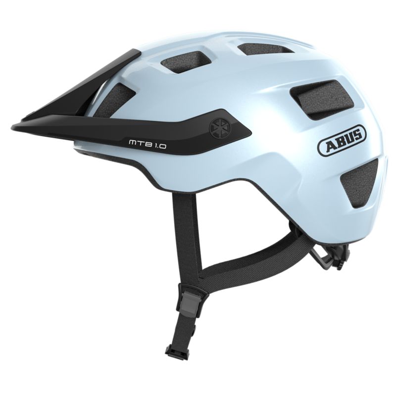 Abus MTB 1.0 Shiny White kerékpáros sisak