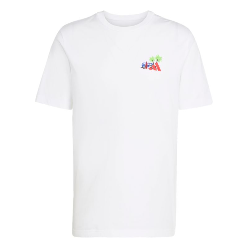 Adidas Mini Embroidery Surfing Graphic Tee T-Shirt