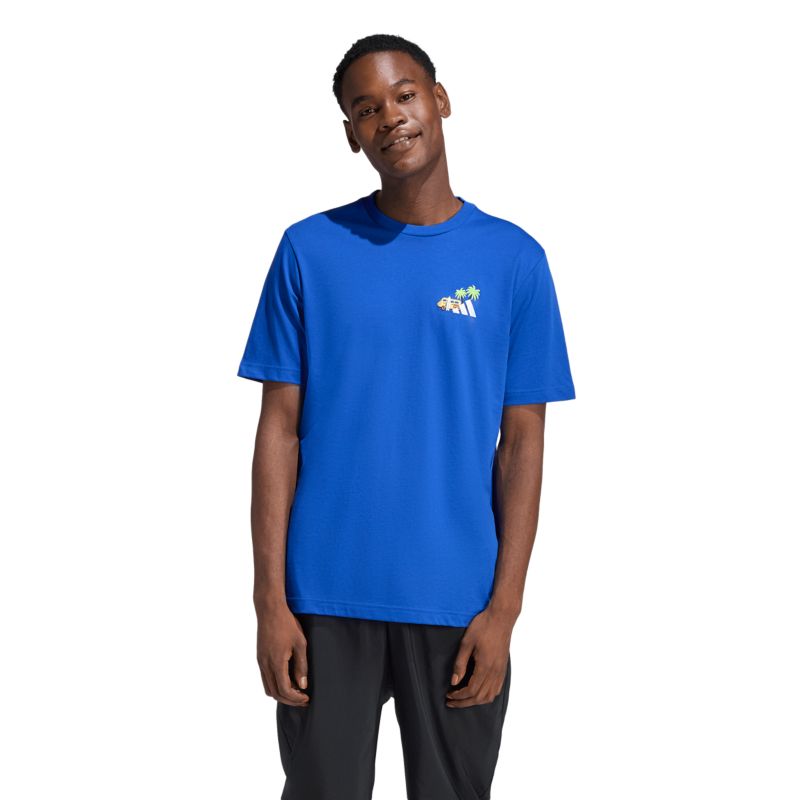 Adidas Mini Embroidery Surfing Graphic Tee T-Shirt