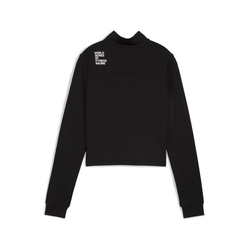 Puma W PUMA x HYROX CLOUDSPUN 1/4 ZIP FITNESS JACKE DAMEN