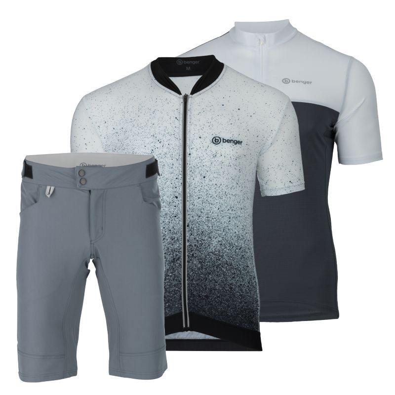 Benger MTB SHORT + Radtrikots Radkombi