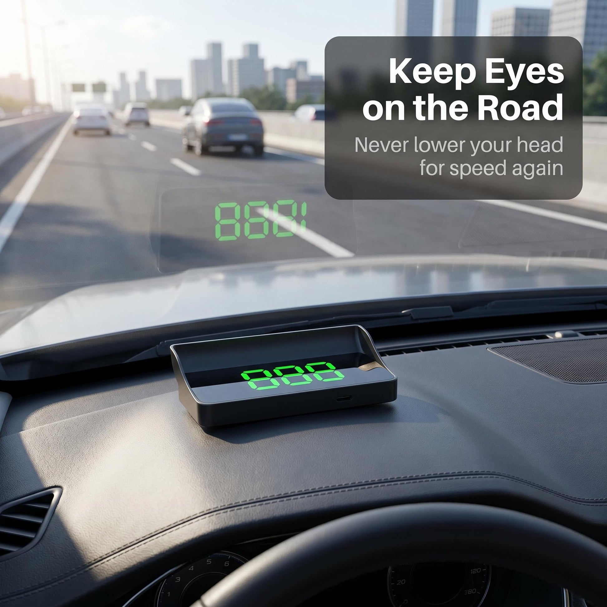 🔥🔥Head Up Display Car GPS Digital Speedometer